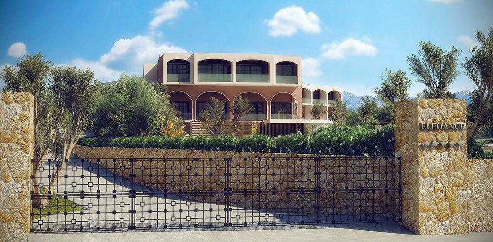 Elegance Luxury Executive Suites - Adults Only Tragaki Exterior photo